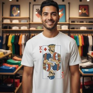 Clayton Kershaw King Kershaw Los Angeles Dodgers Card T-Shirt