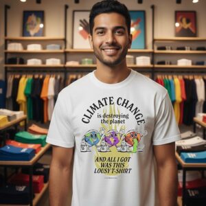 Climate Change Is Destroying The Planet And All I Got Was This Lousy T-Shirt