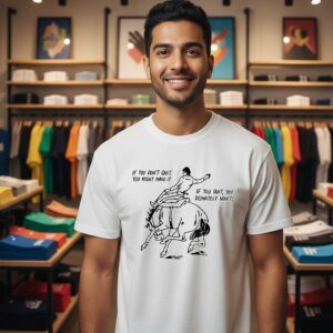 Cowboy If You Don’t Quit You Might Make It If You Quit You Definitely Won’t-Shirt