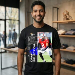 Dallas Cowboys Select Ohio State’s Caleb Downs 11 NFL Draft 2026 T-Shirt
