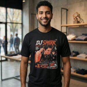 David Mirkovic Dj Smirk Run It Back Mirk Madness T-Shirt