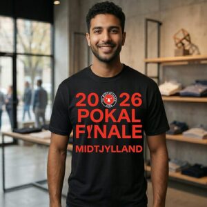Fc Midtjylland 2026 Pokal Finale T-Shirt