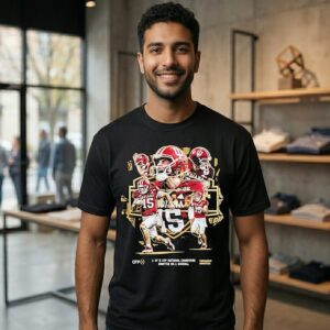 Fernando Mendoza 1 Of 5 Cfp National Champions Drafted No.1 Overall T-Shirt