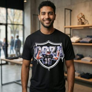 Fernando Mendoza Horns Up Las Vegas Raiders NFL Draft 2026 T-Shirt