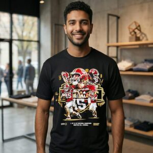 Fernando Mendoza Indiana Hoosiers 1 Of 5 Cfp National Champions T-Shirt