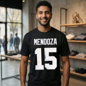 Fernando Mendoza Number 15 Las Vegas Raiders T-Shirt