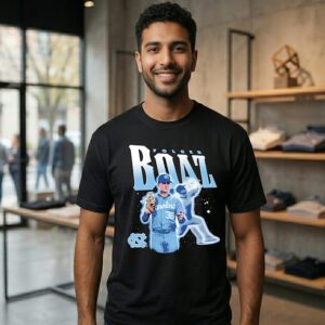 Folger Boaz North Carolina Tar Heels Illustrated T-Shirt