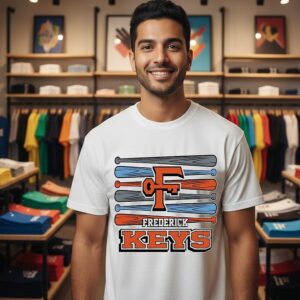 Frederick Keys Baseball Logo T-Shirt