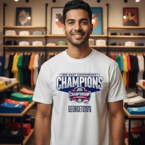 Georgetown Men’s Lacrosse 2026 Big East Conference Champions T-Shirt