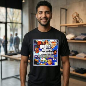 Grand Theft Gridiron Buffalo Bills Football Tailgate T-Shirt