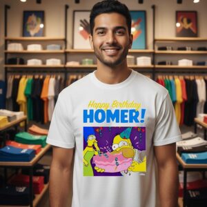Happy Birthday Homer The Simpsons T-Shirt