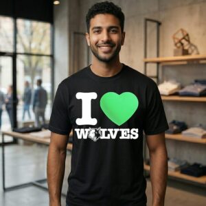 I Love Wolves Minnesota Timberwolves 2026 NBA Playoffs T-Shirt