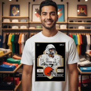 Kc Concepcion 24 Cleveland Browns NFL Draft 2026 T-Shirt