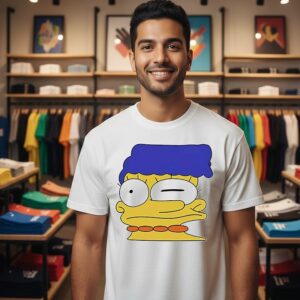 Marge Smeared Big Gead T-Shirt