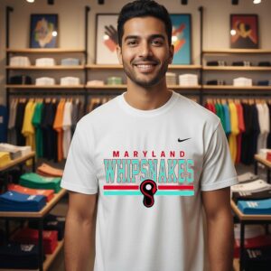 Maryland Whipsnakes Lacrosse Stripe T-Shirt
