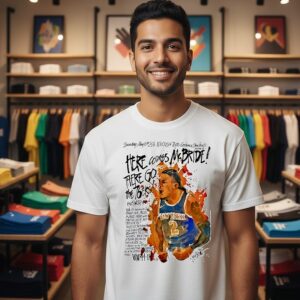 Miles Mcbride Here Comes Mcbride There Go The 76ers T-Shirt