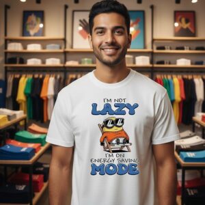 Minion I’m Not Lazy I’m On Energy Saving Mode T-Shirt