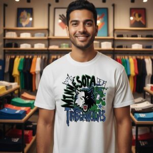 Minnesota Timberwolves Basketball ’89 Hardwood Classics T-Shirt