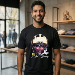 NCAA Football Michigan Wolverines Zeke Berry Game Face Signature T-Shirt