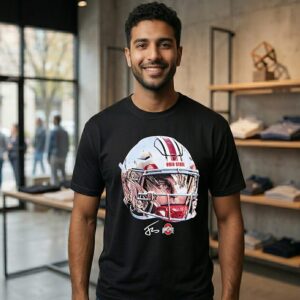 NCAA Football Ohio State Buckeyes Julian Sayin Game Face Signature T-Shirt