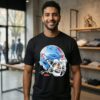 NCAA Football Ole Miss Rebels Suntarine Perkins Game Face Signature T-Shirt