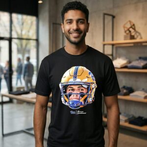 NCAA Football Pittsburgh Panthers Mason Heintschel Game Face Signature T-Shirt