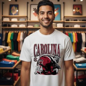 NCAA Football South Carolina Gamecocks Vintage Helmet T-Shirt