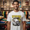 NCAA Football Wyoming Cowboys Vintage Helmet T-Shirt