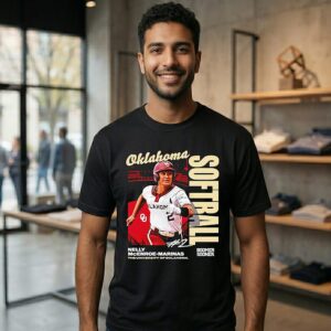 Nelly Mcenroe-Marinas 2 Oklahoma Sooners Softball Graphic T-Shirt