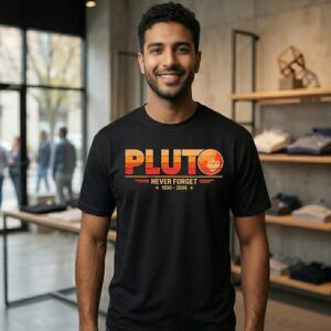 Never Forget Pluto 1930 2006 Vintage T-Shirt