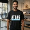 New York Atlas Lacrosse Block T-Shirt