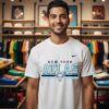 New York Atlas Lacrosse Stripe T-Shirt