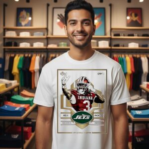 New York Jets Select Omar Cooper Jr No. 33 NFL Draft 2026 T-Shirt