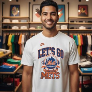 New York Mets Nike 1986 World Series Champions 40th Anniversary Skyline T-Shirt