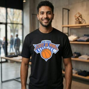 New York State Of Mind New York Knicks Parody Logo T-Shirt