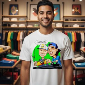 Number Six With Cheese Cheers Two Tacos T-Shirt