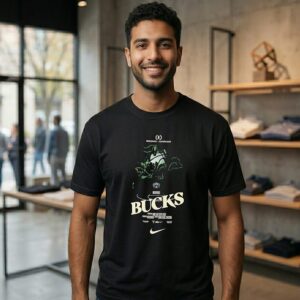 Official Milwaukee Bucks Nike NBA Eastern Conference Division T-Shirt