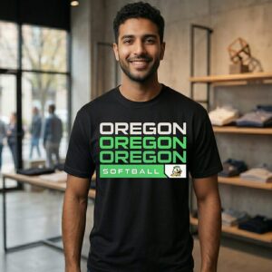 Oregon Ducks Softball 2026 Season T-Shirt