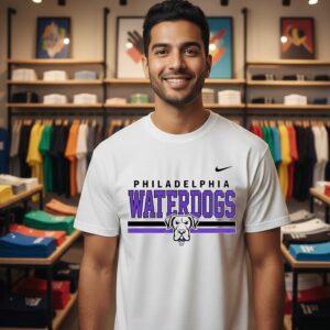Philadelphia Waterdogs Lacrosse Stripe T-Shirt