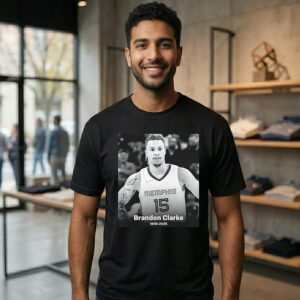 Rest In Peace Memphis Grizzlies Brandon Clarke 1996 2026 T-Shirt