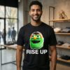 Rise Up Wally The Green Monster Big Head T-Shirt