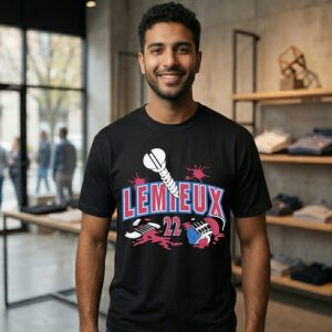 Screw Lemieux 22 Detroit Red Wings Hockey Graphic T-Shirt