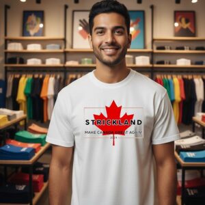Sean Strickland Make Canada Great Again 2024 Mape Leaf T-Shirt