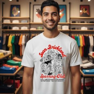 Sean Strickland Sparring Club Mma Fighter Sean Strickland T-Shirt