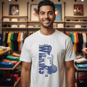 Sebastian Wilkins Duke Men’s Basketball Vintage T-Shirt