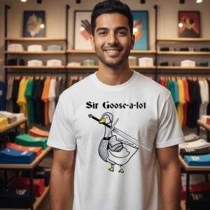 Sir Goose-A-Lot Goose T-Shirt