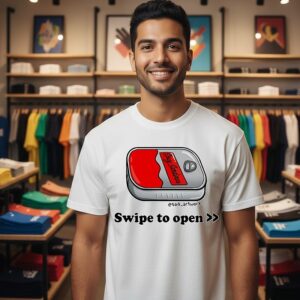 Spicy Sardines Swipe To Open T-Shirt