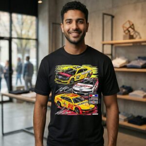 Team Penske Three-Car Team Signatures Graphic T-Shirt