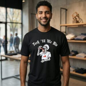 Tech ’til We Die Skeleton T-Shirt