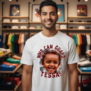 Tessa Johnson Who Can Guard Tessa South Carolina Gamecocks Women’s Basketball T-Shirt